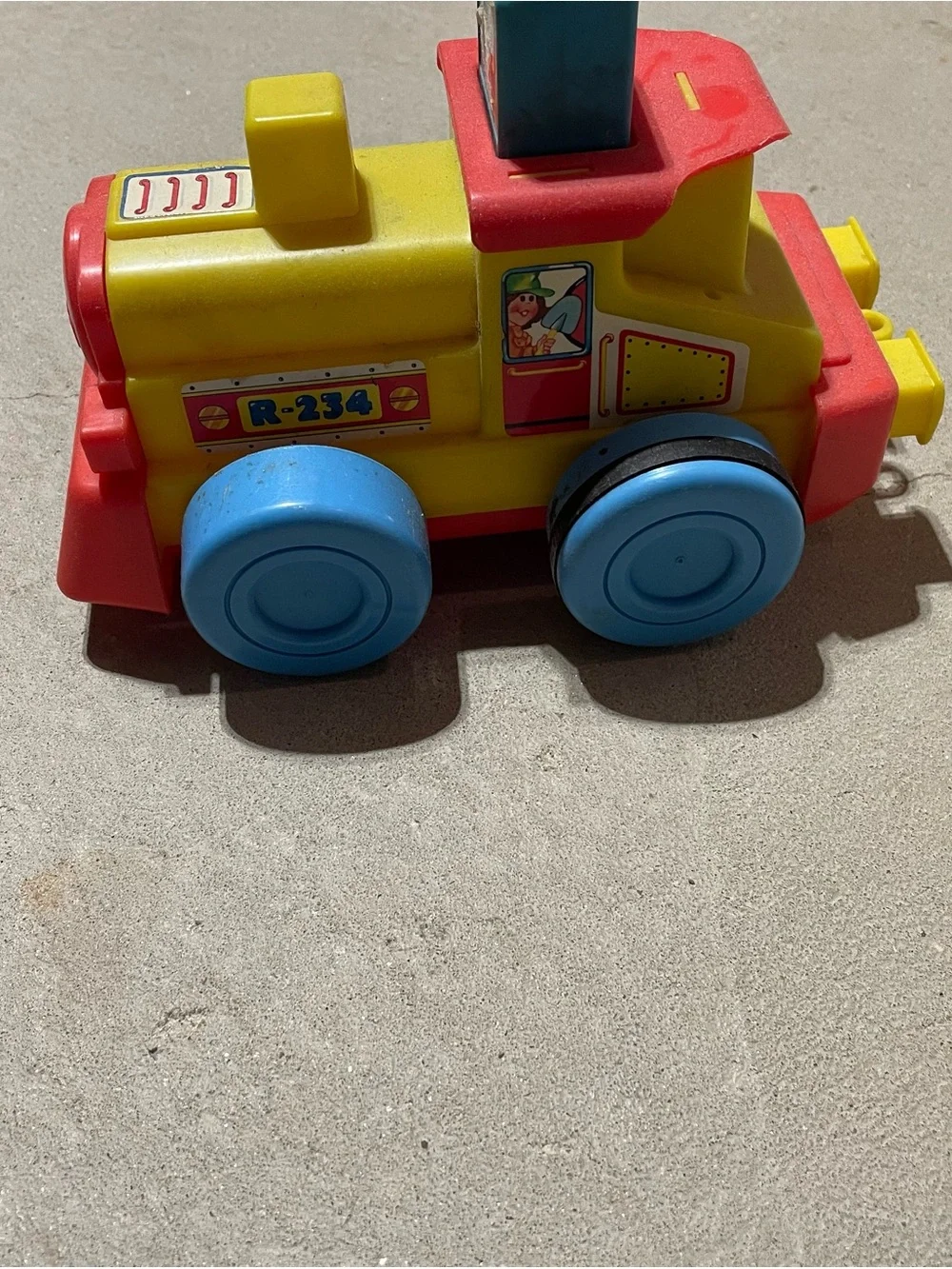 Classic Red and Yellow Toy Truck - Kids Toys